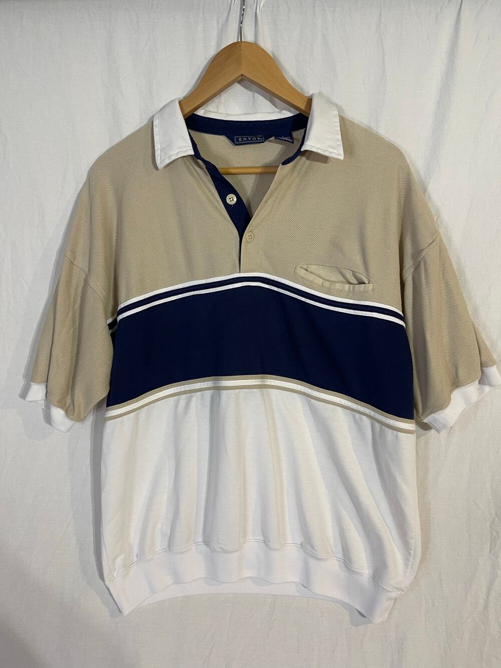 Vintage Envoy mens large polo
